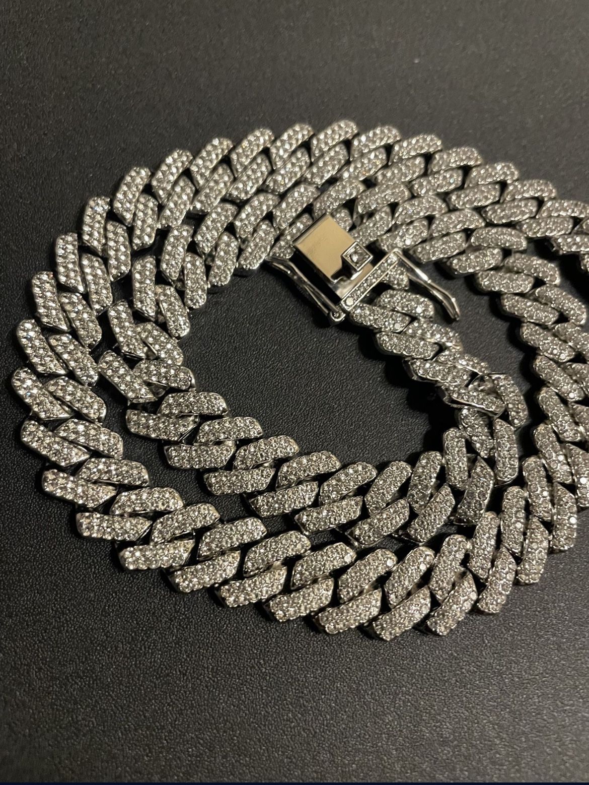 Iced Out 14MM Cuban Link Chain