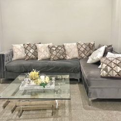 Velvet Couch - $3,300 Original Price!