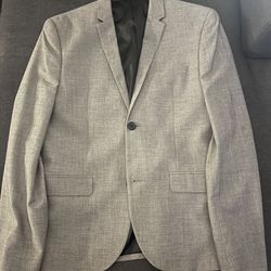 Gray Suit Jacket