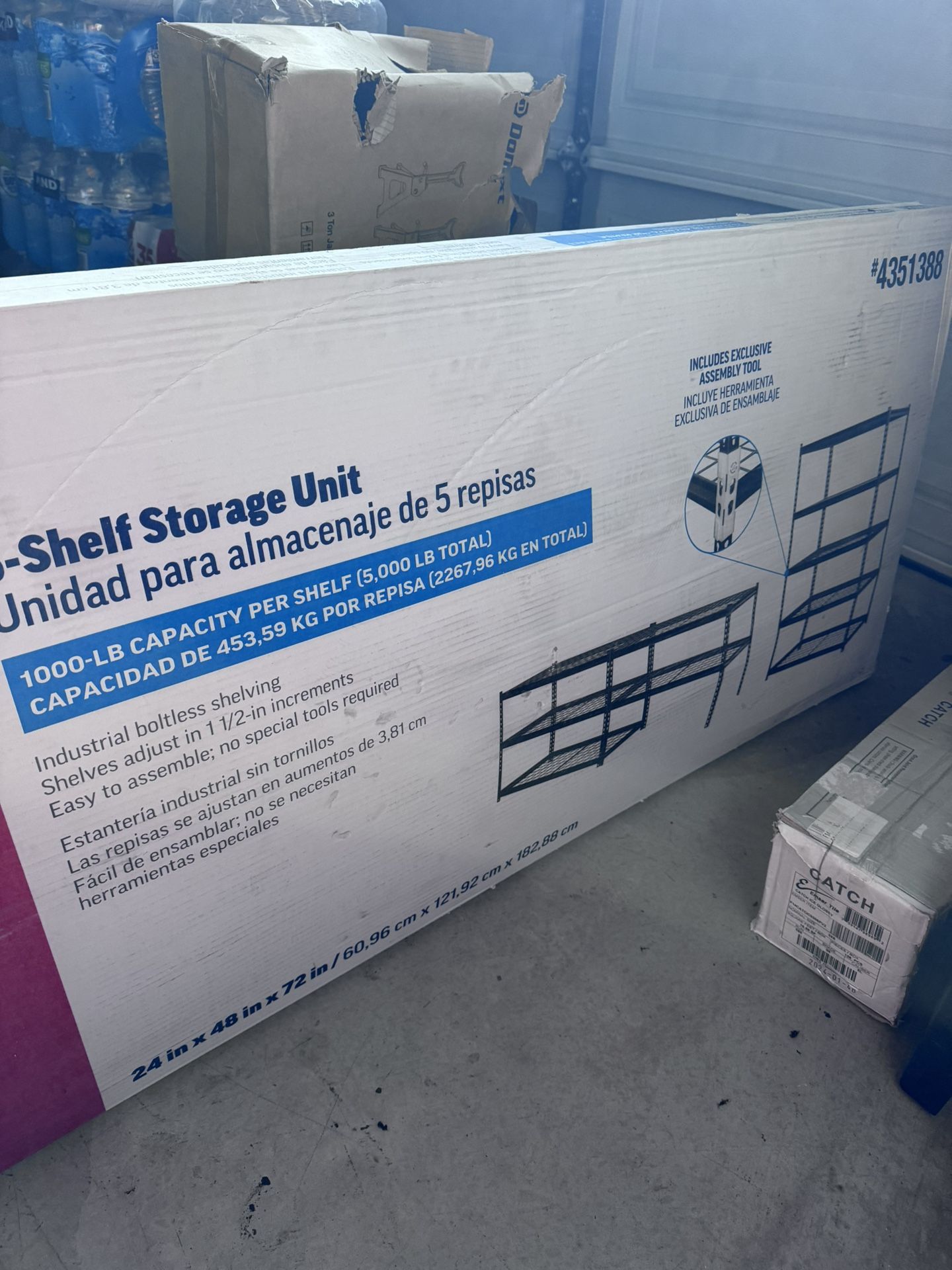 Shelf Storage Unit Metal