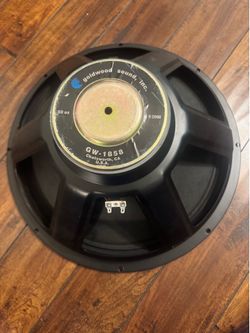 Goldwood Sound GW-1858 Pro 18” Woofer / Subwoofer – 8 Ohm – 50 oz Magnet – 220W RMS / 340W Max – New Brand new Goldwood Sound, Inc. GW-1858 18-inch pr