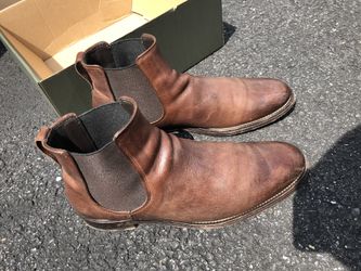 Vince Italian Leather Burroughs Mens Size 11