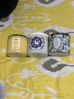 B&BW three wick candles