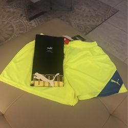 New Puma Short Set  Medium For $25