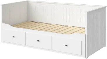 4 in 1! Daybed + pull out double bed + drawers + double mattress, like new!