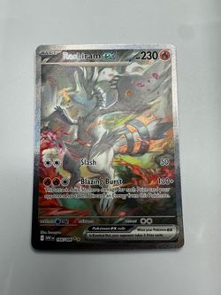 Pokémon White Flare Reshiram ex SIR 166/086 Near Mint