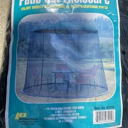 Mosquito Net For Around Umbrella