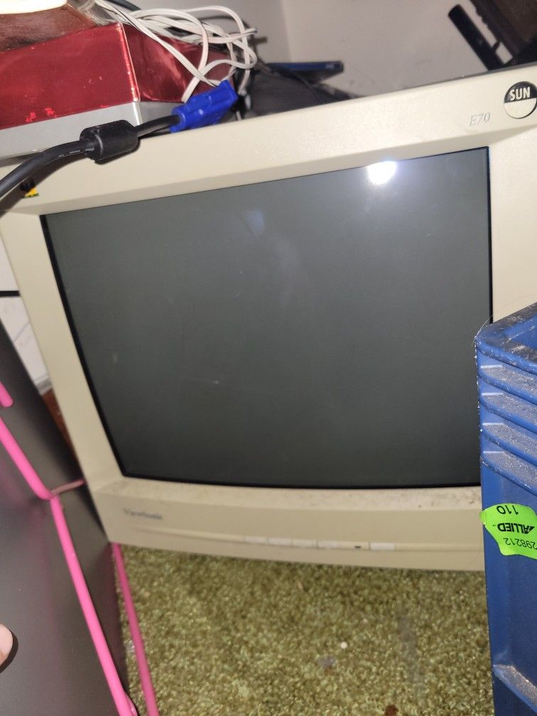 Retro Viewsonic CRT Monitor 
