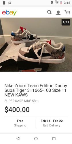 envío Dialecto Comandante Nike sb sz. 9 zoom danny supa tiga team edition for Sale in Rancho  Cucamonga, CA - OfferUp