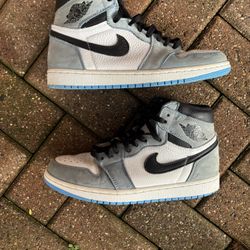 Jordan 1 University Blue( No Box) Size 9