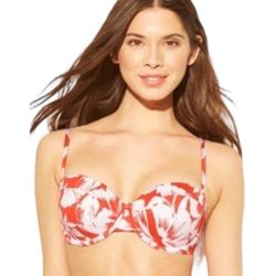 Shade & Shore Swimsuit Bikini Top Size 34B