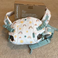 NEW Open Box Infantino Flip 4-in-1 Baby Carrier -