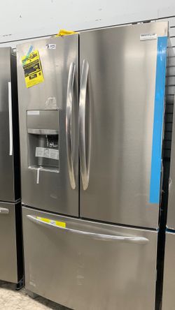 NEW Counter Depth Frigidaire Fridge French Door Stainless Steel