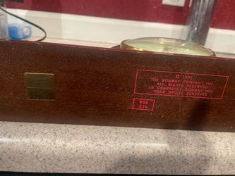 Vintage wooden Mantel Clock