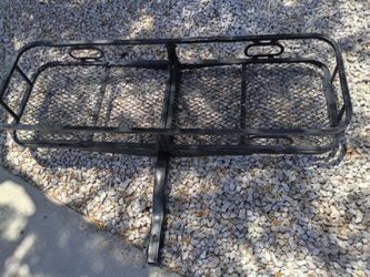Dirt bike trailer, hitch cargo