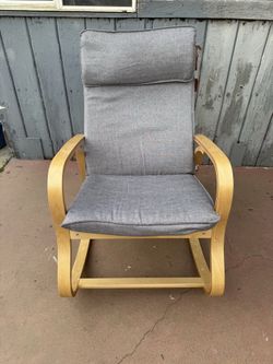 Rocking Chair Lounge Chair Relax Chair Cushion Comfortable Indoor