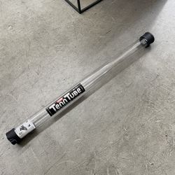 Tourna Tenn Tube Lightweight Tennis Ball Hoppers, Plastic Clear, 1.5 lb