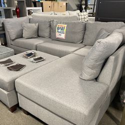 Grey Sectional ☑️🏡 $699