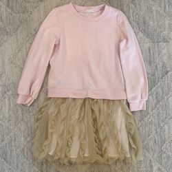 Girls Crew Cuts Sweatshirt Dress 