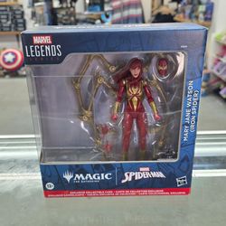 Hasbro Marvel Legends Magic The Gathering Mary Jane Watson Iron Spider Figure