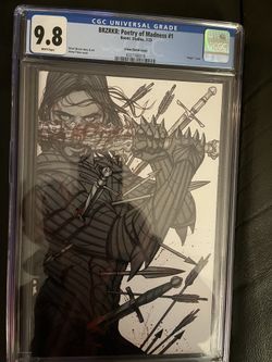 BRZRKR Poetry Of Madness #1 CGC9.8