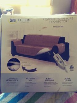 Serta heated sofa cover with remote