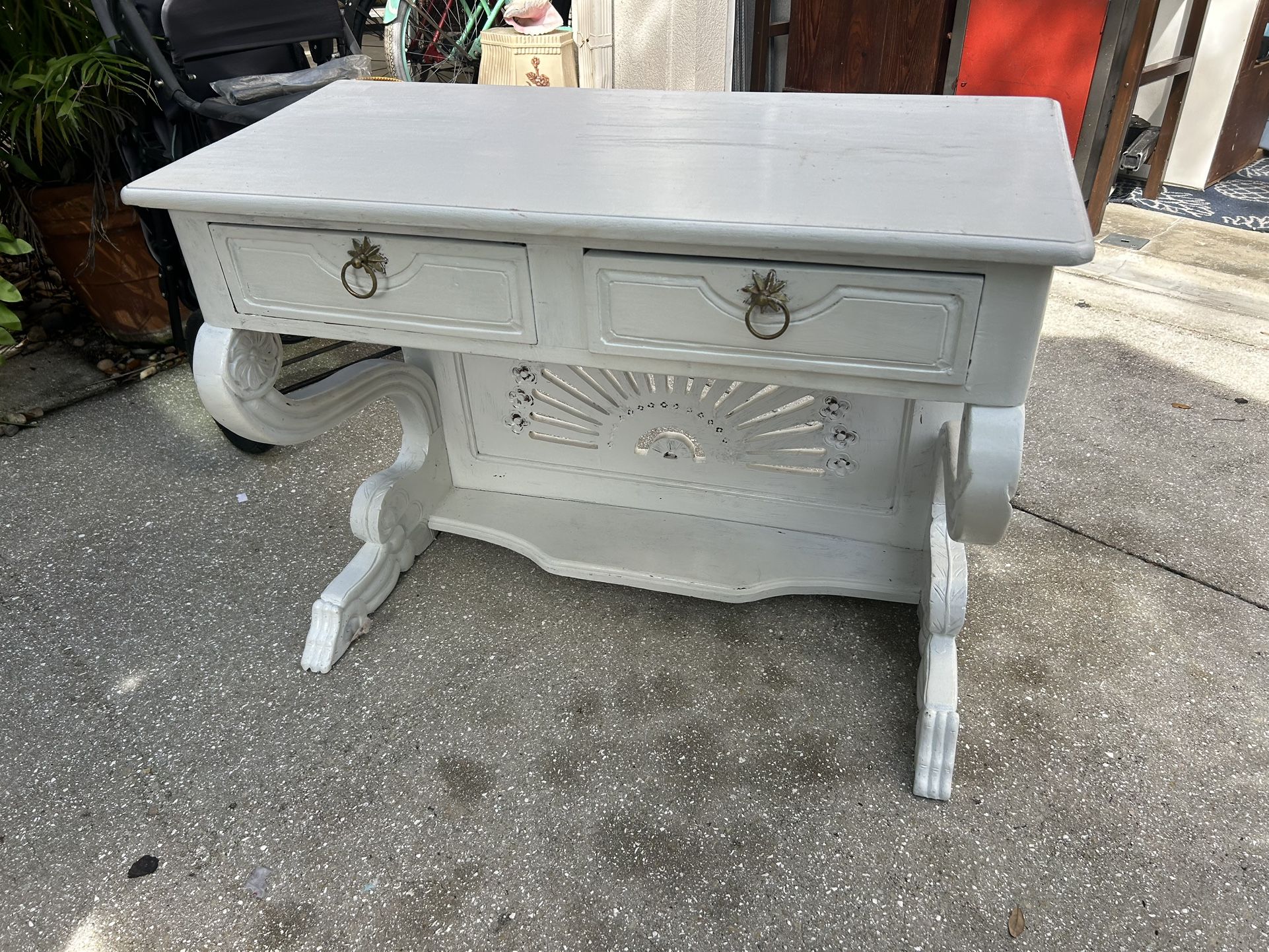 Gorgeous, Solid Wood Antique Desk