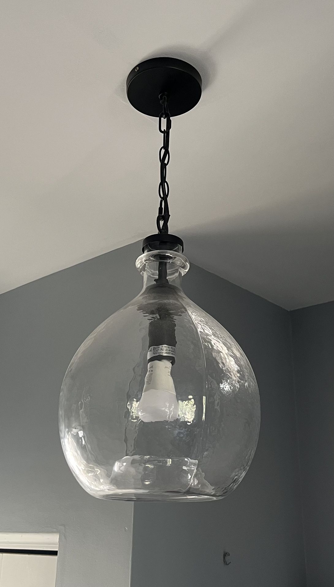 Glass Pendant Light