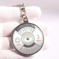 50-Year Perpetual Calendar Keychain