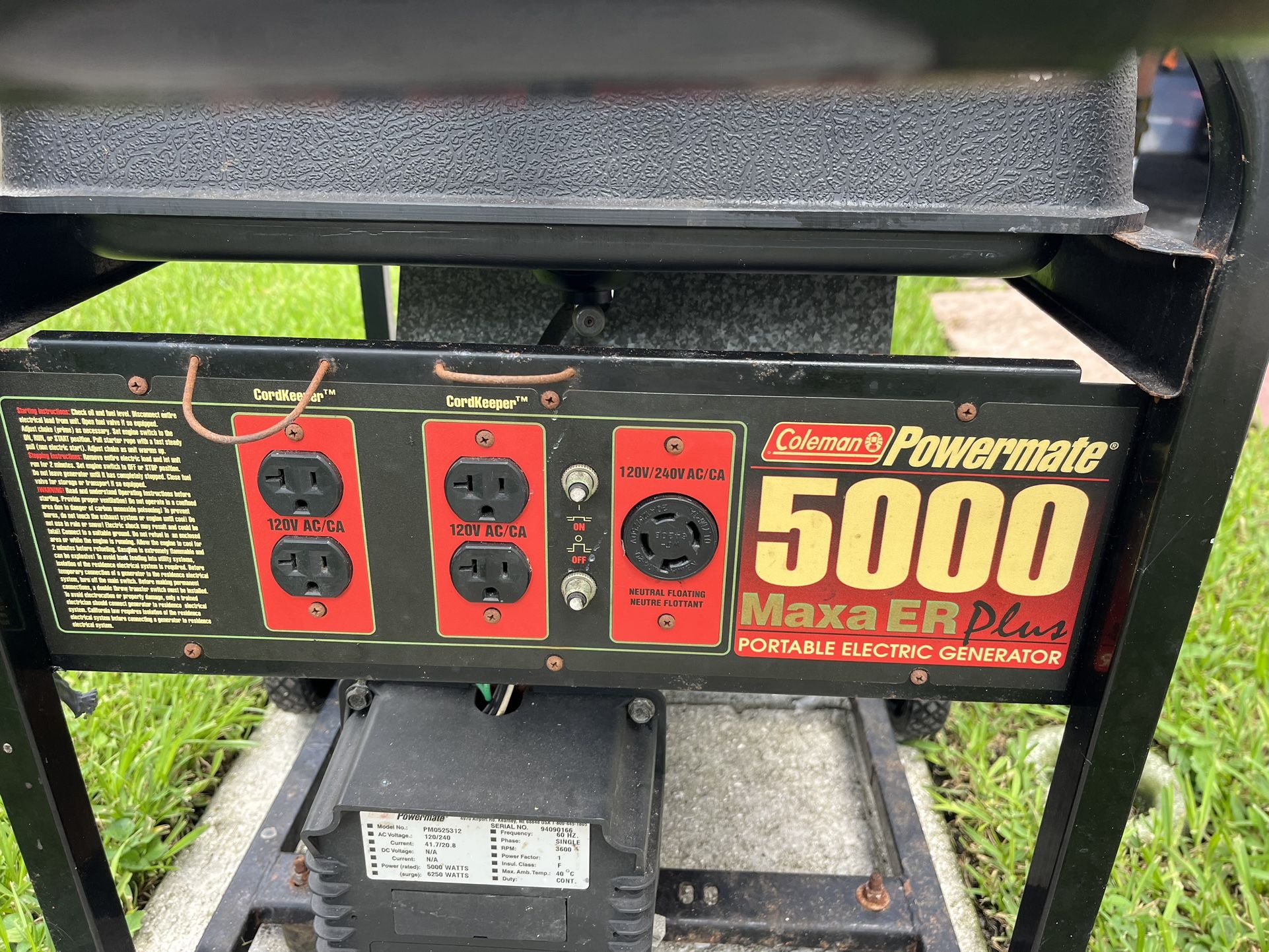 Power mate Generator 5000
