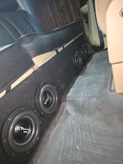 4- 6.5 inch ct sound subs