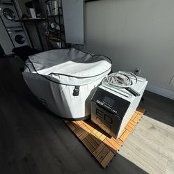 Edge Theory Lab Cold Plunge - Tub + Chiller + 4 Months Maintenance Kit