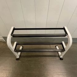 2 Tier Solid Steel Dumbbell Weight Rack…. Home Gym Fitness…. $125 Price is Firm!!!