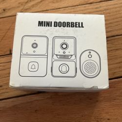 New mini camera doorbell