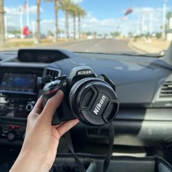 Nikon D3200 Camera Bundle – 2 Lenses + Bag + Charger