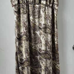 Sleeveless Maxi Dress, Size 14