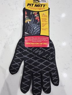 Barbecue pitt mitt glove