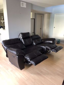 Sofa With Double Recliner