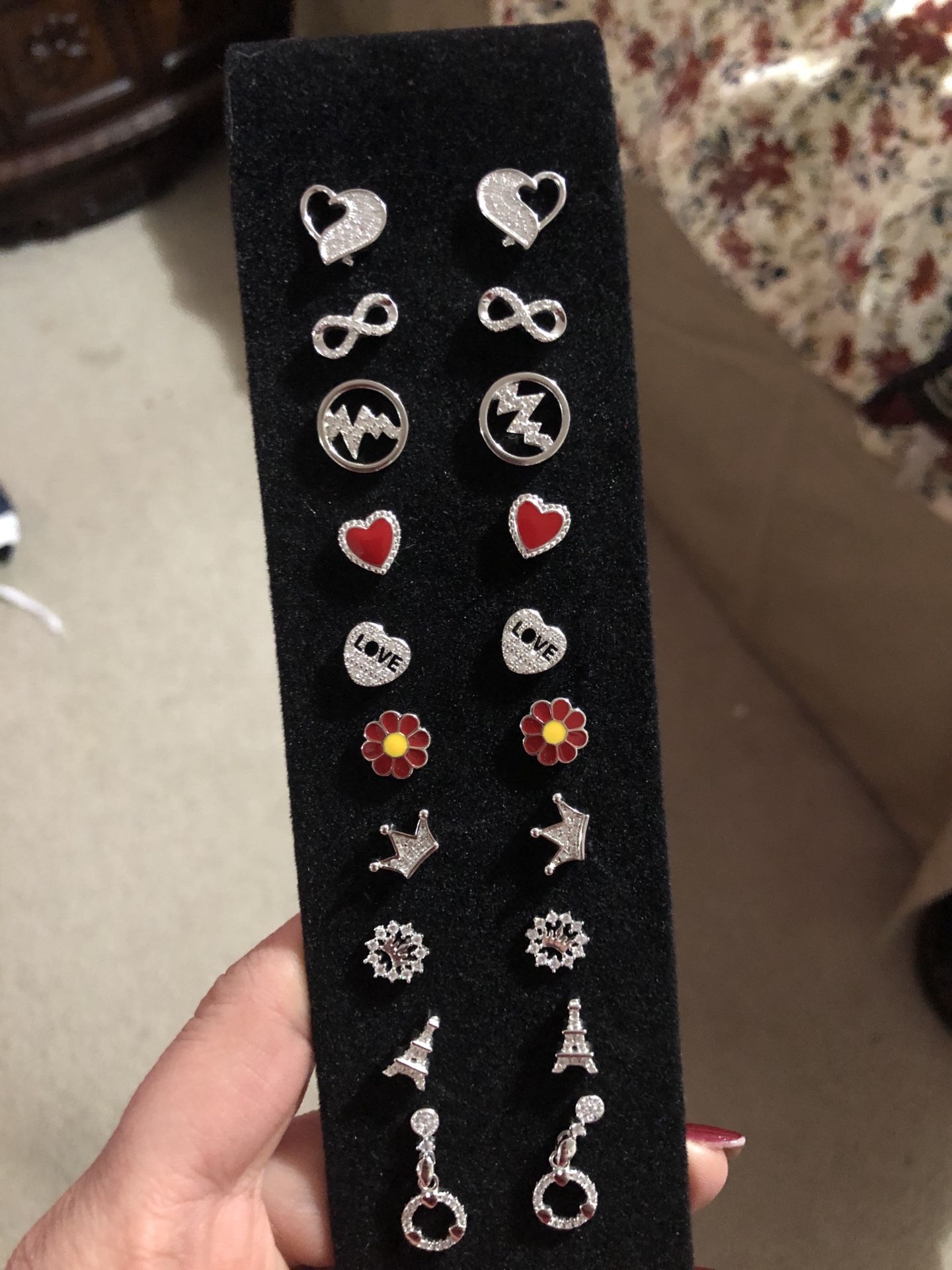 Italian silver earring 925 15$ for each