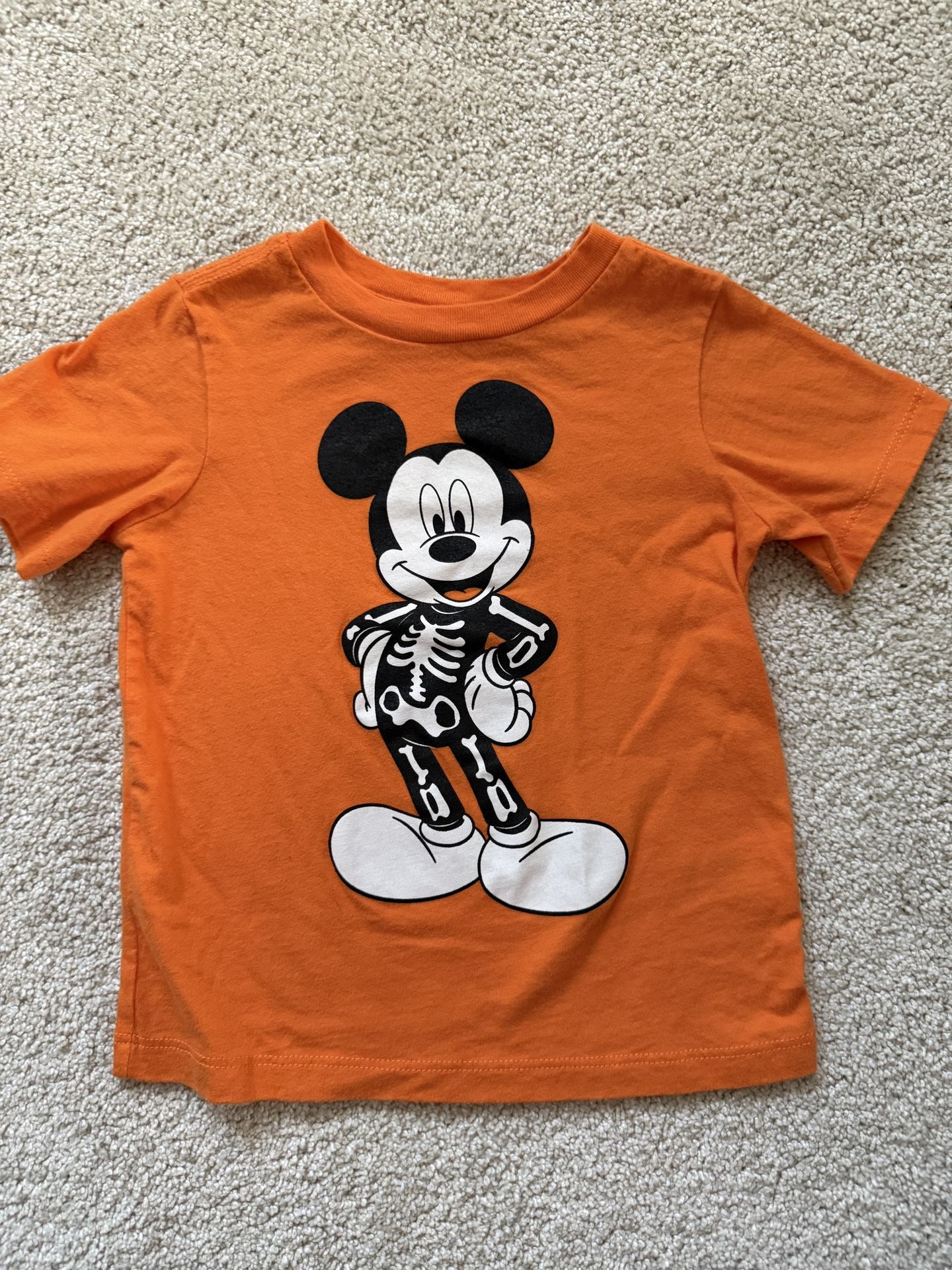 3T Halloween Mickey Mouse Shirt
