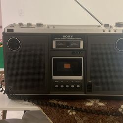 sony boom box