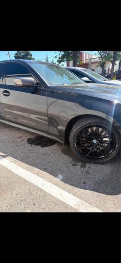 Brand new 19” bmw m Styie blk rims new tires pkg sample pic on customer car