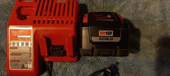 Milwaukee Battery Xc8 With Charger
