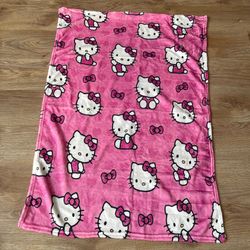 Hello Kitty Pink Blanket