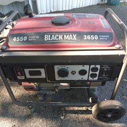 Black Max Portable Generator