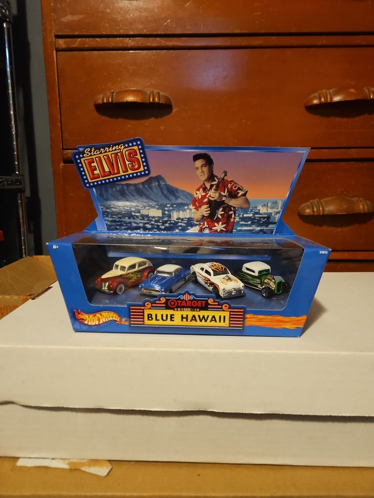 Hot Wheels Elvis Presley Blue Hawaii Box Set