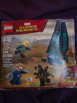 Lego Marvel Super Heros Outrider Dropship Attack