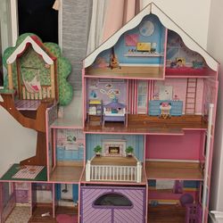 Large Barbie Doll House