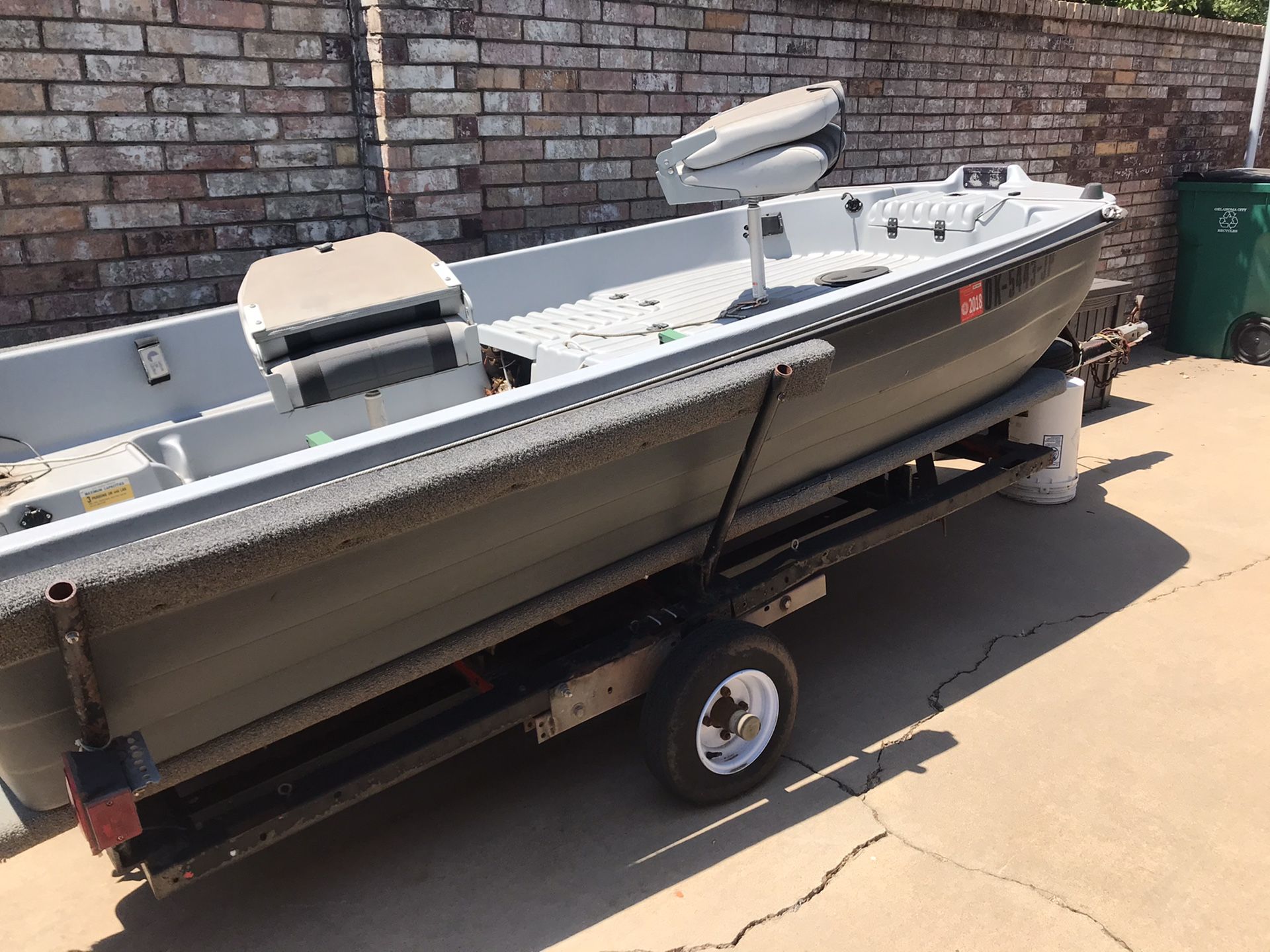 Bass tender 11.3 fishing boat for Sale in Oklahoma City, OK OfferUp