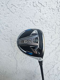EXCELLENT CONDITION TAYLORMADE SIM TITANIUM FAIRWAY 3 WOOD 15° DEGREE DIAMANA KALEA BLACK LIMITED STIFF FLEX GOLF CLUB